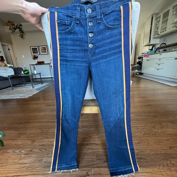 Veronica Beard Carolyn High Rise Baby Boot Jeans - Picture 5 of 10